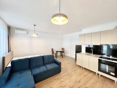 NOU / PRIMA INCHIRIERE / STUDIO COMPLET MOBILAT SI UTILAT