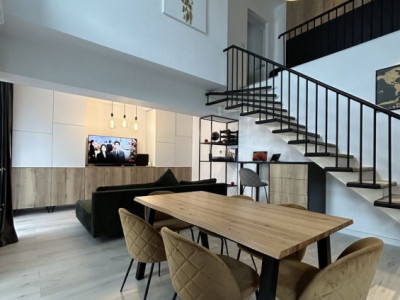 PENTHOUSE LUX / COMPLET MOBILAT SI UTILAT 